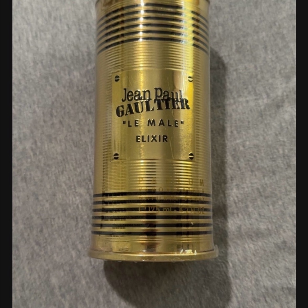 Jean Paul Gaultier Gold Perfume Bottle